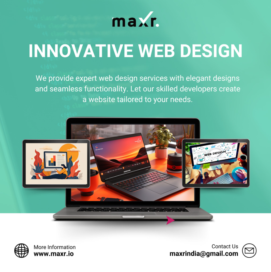 MaxR Website development
